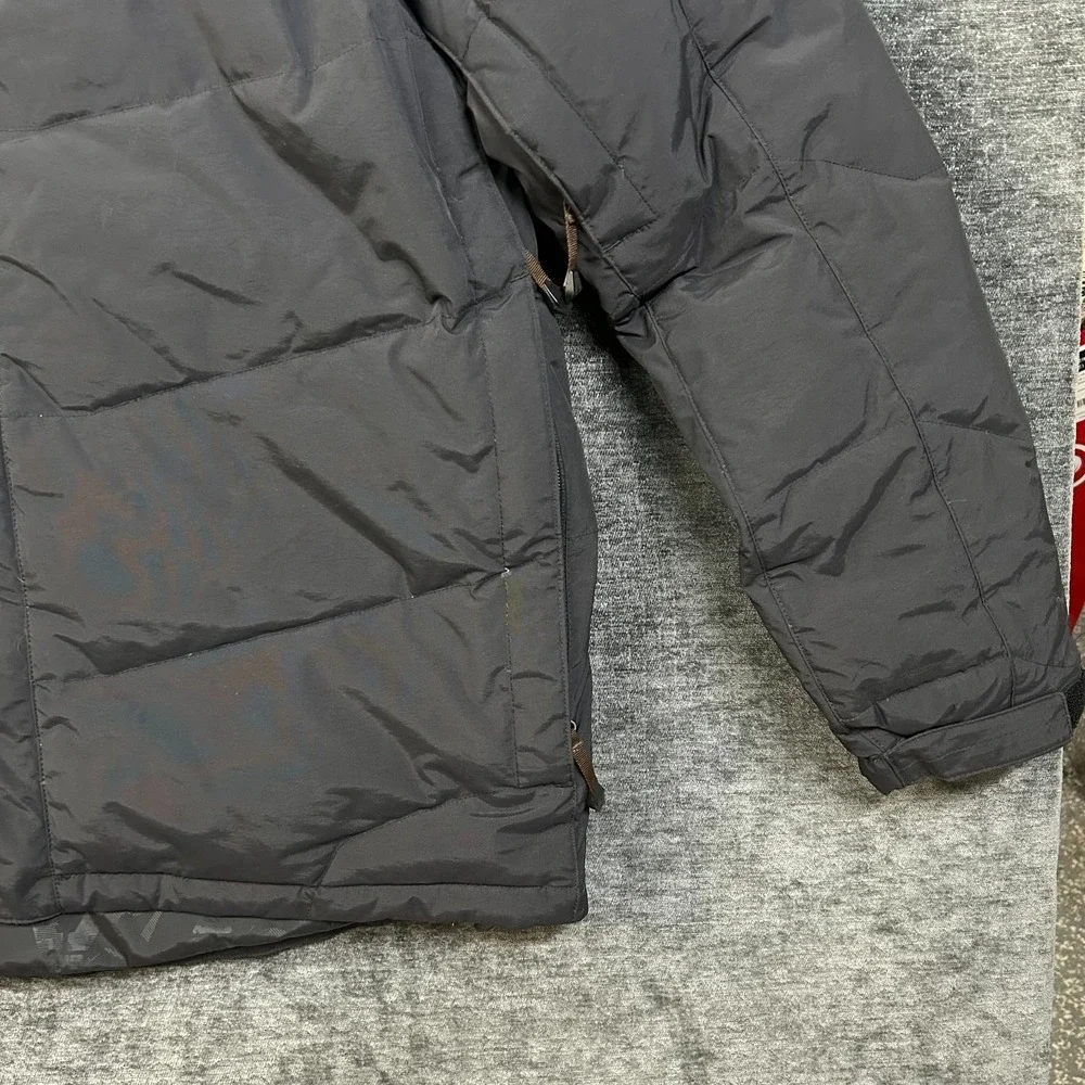 The North Face Prodigy RECCO Ski Puffer Jacket Men's Black Hooded Winter - XL